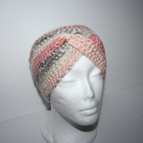 NWOT Winter Crocheted Earwarmer Alpaca Wool - Picture 5 of 5